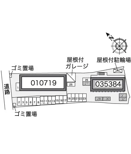 ★手数料０円★和泉市肥子町２丁目　月極駐車場（LP）